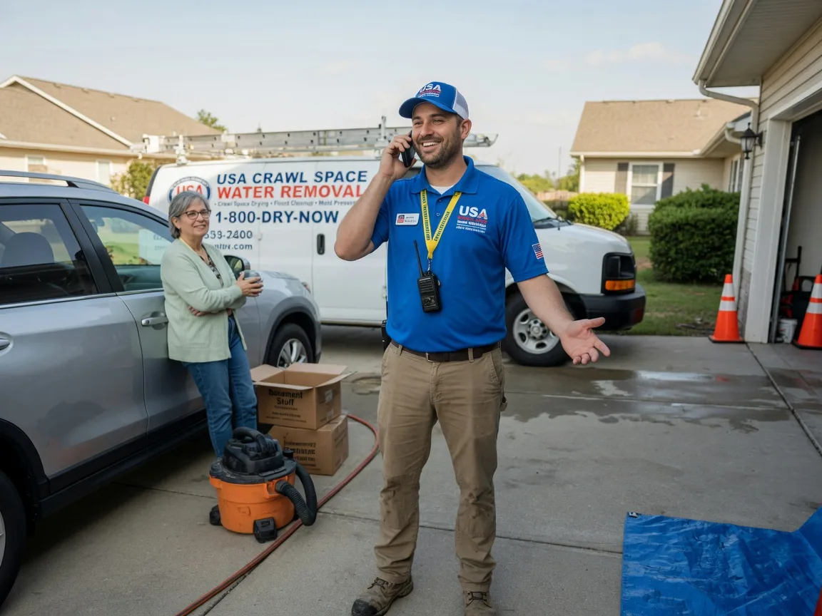 Crawl Space Water Removal Mcdougal, AR FAQs